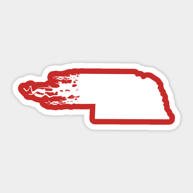 Nebraska Sticker by BigBridgeStudios